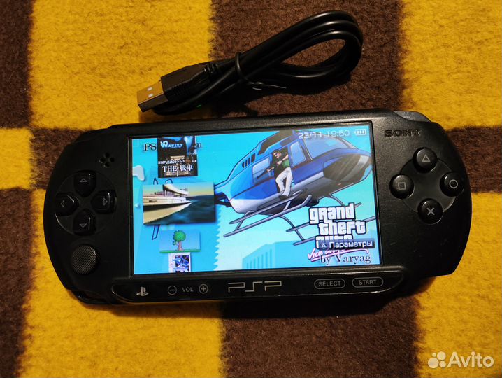 Sony PSP Прошитая 150 игр