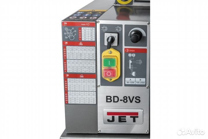 JET BD-8VS Настольный токарный станок по металлу