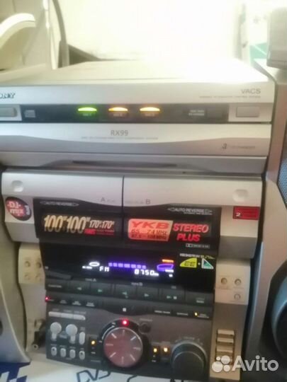 Музыкальный центр sony rx99