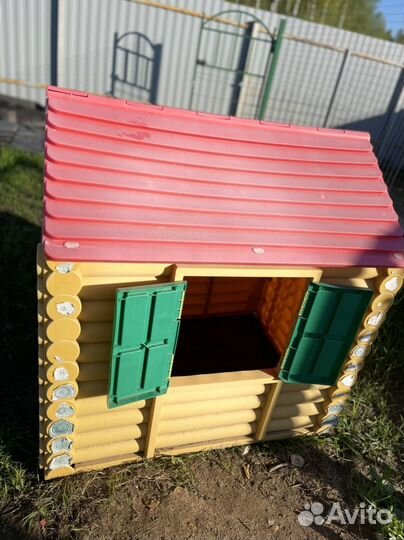 Детский игровой домик уличный