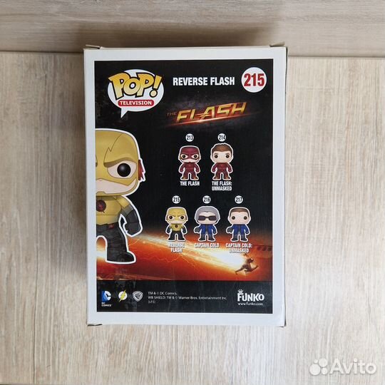 Funko Pop Flash 215 Reverse Flash
