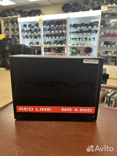 Усилитель Magnum Red Line MR-4.80D (4 канала)