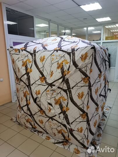 Палатка куб утепленная 1803 для зимней рыбалки