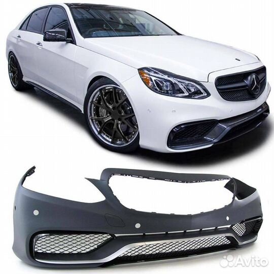 Бампер передний е212-63 амг