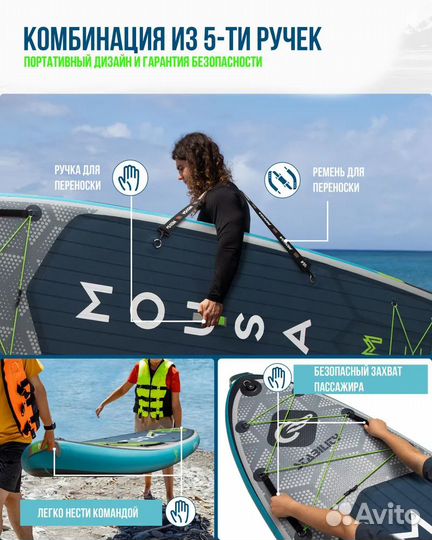 Надувная SUP-доска mousa 2023 NEW 11'6'' 350-86-15