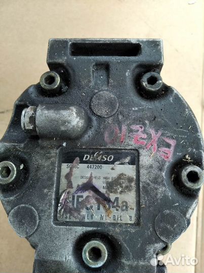 Компрессор кондиционера Toyota Raum EXZ10 5EFE