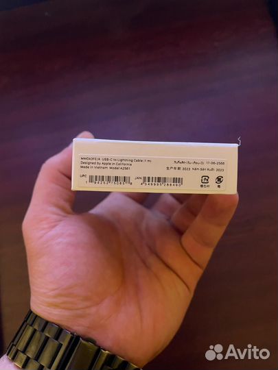 Кабель apple lightning type-c original