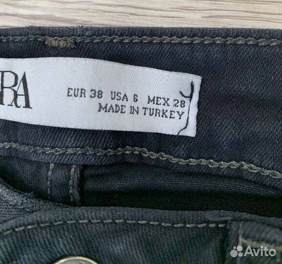 Джинсы Zara 38