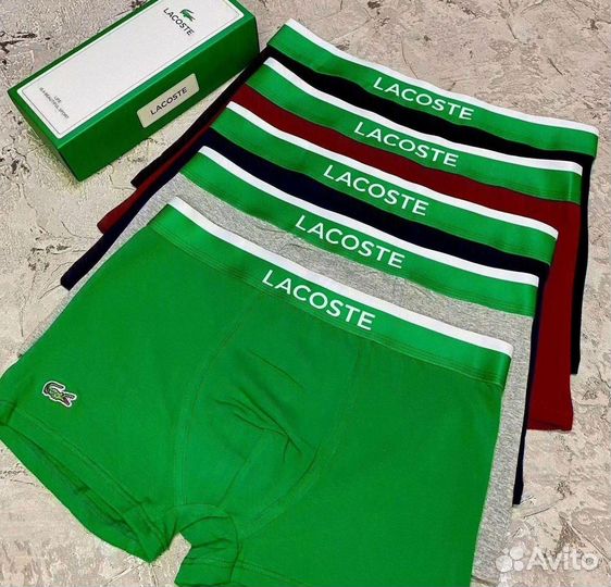 Трусы боксеры для мужчин 5шт + носки