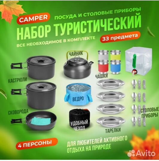 Набор туристической посуды
