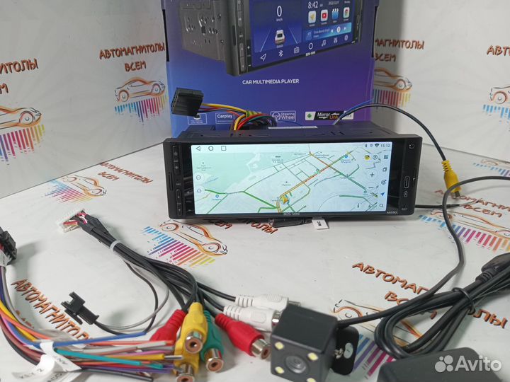 Магнитола Bos mini A659d 1din 2/32 Android Carplay