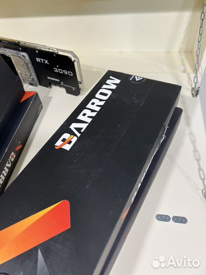 Сжо (сво водоблок) Barrow для Asus Strix 3080/3090