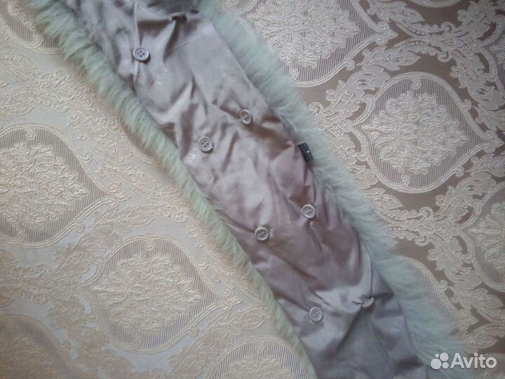 Меховой воротник песец