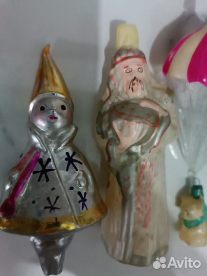 Елочные игрушки СССР
