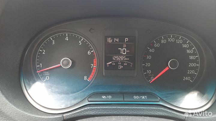 Volkswagen Polo 1.6 AT, 2017, 129 000 км