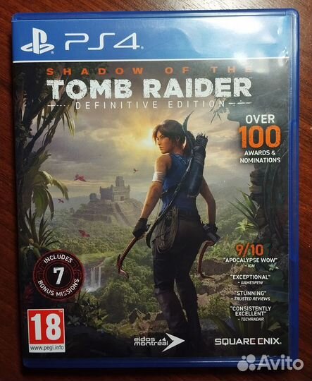 Shadow of the tomb raider Definitive edition PS4