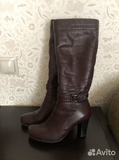 Сапоги зимние натуральная кожа