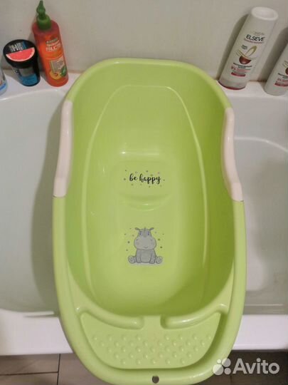 Детская ванночка и гамак для купания