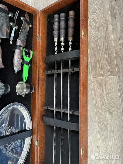 Шашлычный подарочный набор