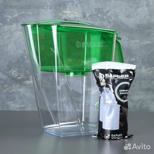 Фильтр-кувшин «Барьер-Гранд Neо», 4,2 л, цвет зелё