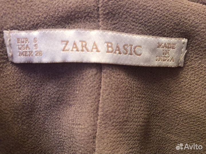 Топ с паетками zara