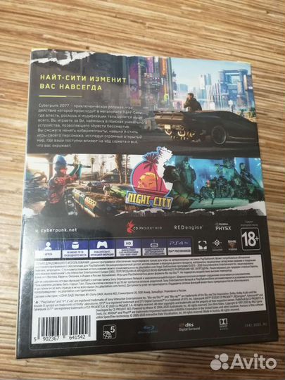 Cuberpunk 2077 SteelBook+Comicbook ps4 новый Обмен