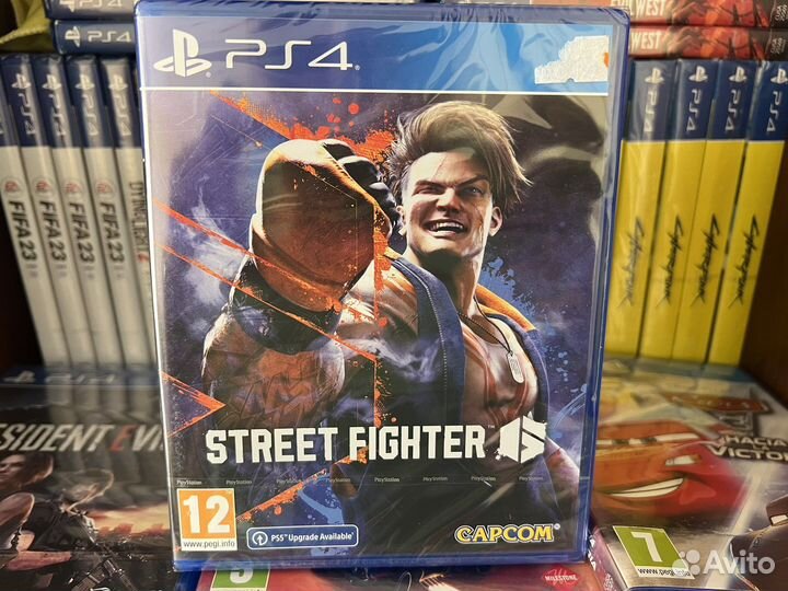 Диск PS4 Street Fighter 6 Новый
