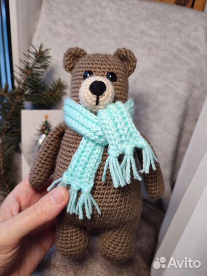Вязаный мишка