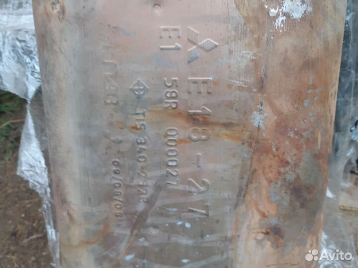 Глушитель мицубиши л200