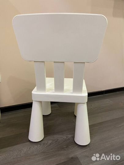 Детский стол и стул IKEA