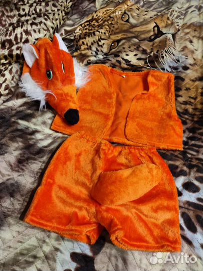 Новогодний костюм лисички