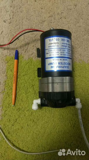 Электрический мембранный водяной насос 24 v