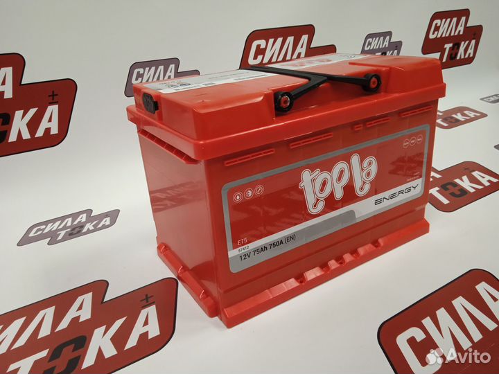 Аккумулятор Topla 75Ач 750А