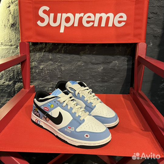 Кроссовки Nike SB Dunk Low Racing Buggy Blue