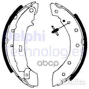 К-т колодок барабанных Renault, PSA LS1717 Delphi