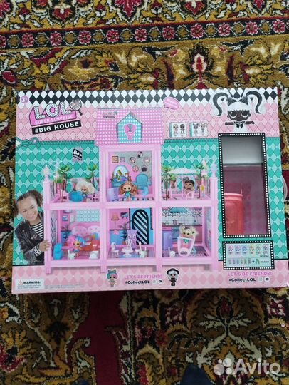 Большой дом для кукол лол