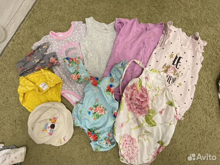 Пакет вещей на девочку 68