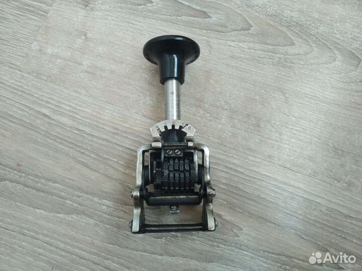 Нумератор полуавтоматический СССР