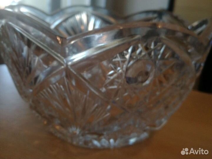 Ваза хрусталь