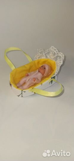 Переноска, конверт, одеяло для маленькой куклы