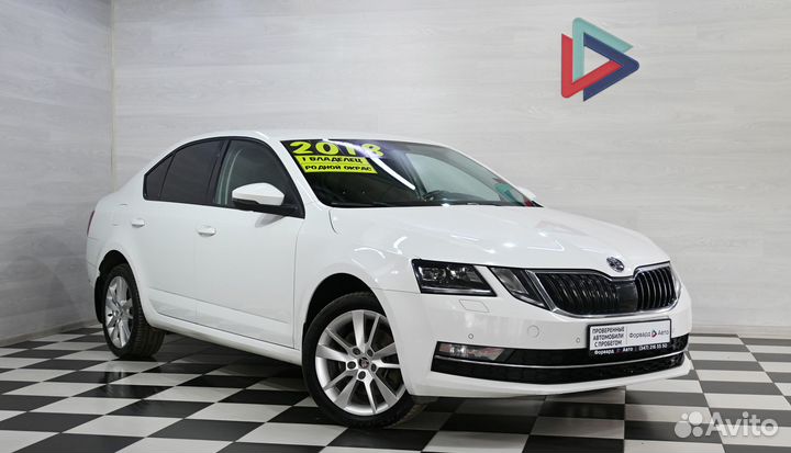 Skoda Octavia 1.8 AMT, 2018, 203 000 км