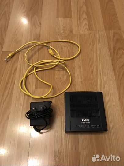 Zyxel p-600 adsl