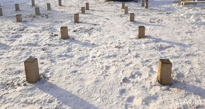 Сваи железобетонные. Доставка и монтаж