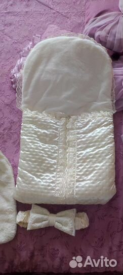 Конверт зимний на выписку