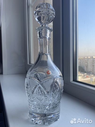 Штоф хрустальный (новый), времен СССР