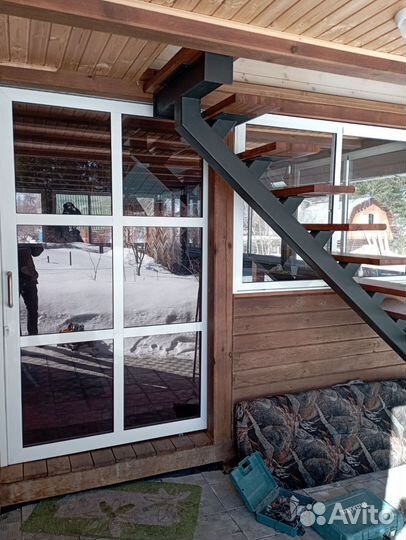 Пластиковые, алюминиевые двери