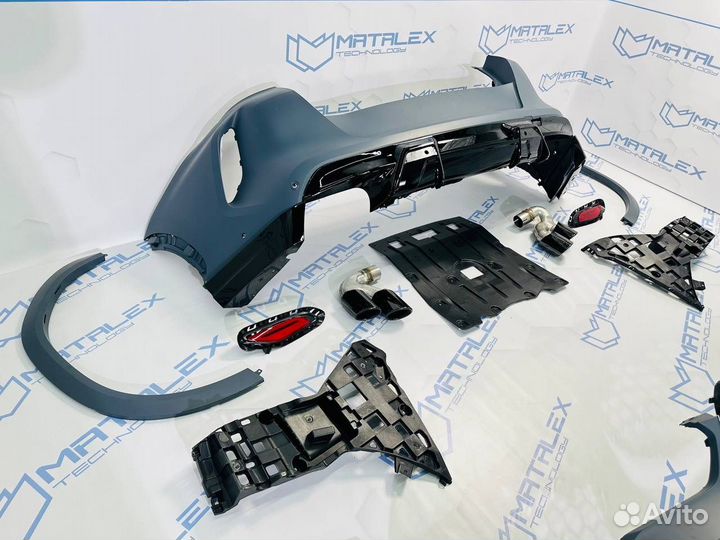 Обвес X6 G06 в стиле X6M F96 дорестайлинг