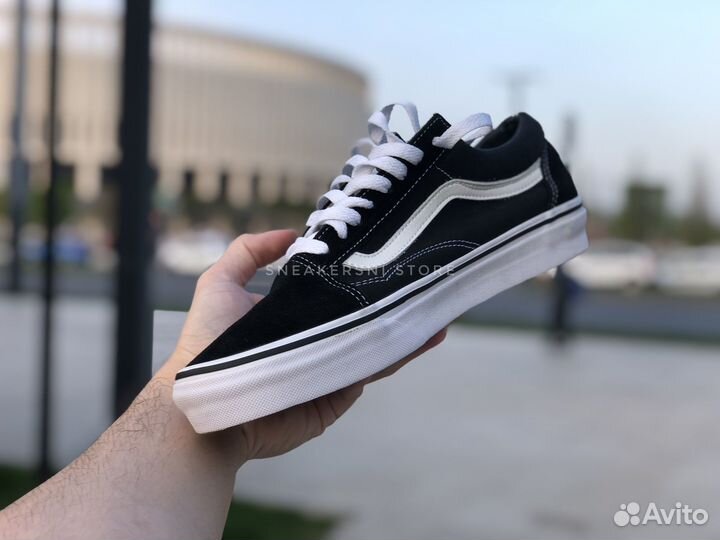 Кеды Vans Old Skool Black White