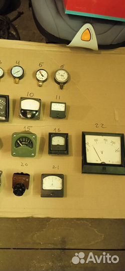 Различные контрольные, измерительные приборы