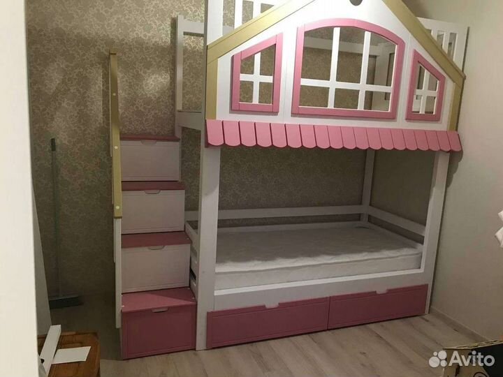 Кровать Чердак-двухъярусная